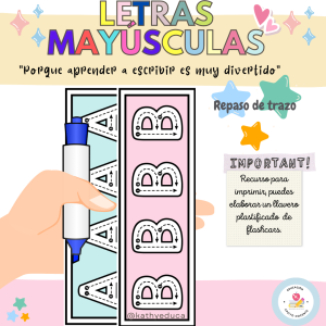 LETRAS MAYÚSCULAS PARA TRAZAR