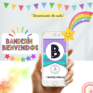 BANDERÍN BIENVENID@S