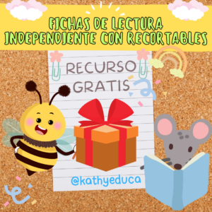 FICHAS LECTURA INDEPENDIENTE CON RECORTARLES