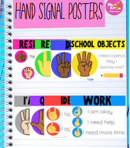 Hand Signal Posters