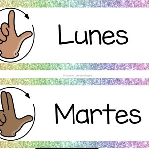 Días de la semana en LSM