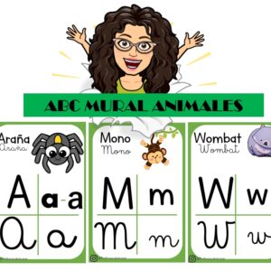ABC MURAL ANIMAL