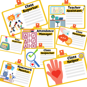 Classroom Jobs Badges
