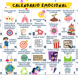 CALENDARIO EMOCIONAL (MENTALIA - SALUD MENTAL)