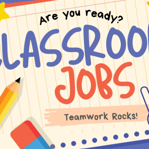 Classroom Jobs Poster