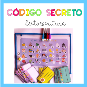 Código secreto: Juego lectoescritura consonante W