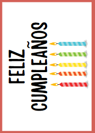 Portada "feliz cumpleaños"