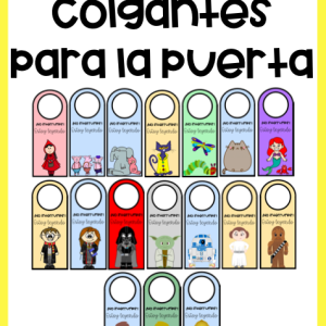 Tags para las puertas "¡No interrumpir! Estoy leyendo"