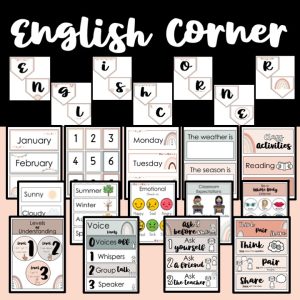 English Corner (La esquinita de Inglés)
