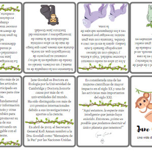 Proyecto lectura y escritura Jane Goodall