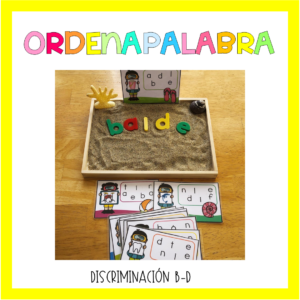Ordenapalabra: discriminación b-d