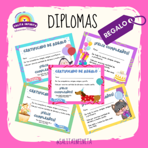 Diploma cumpleaños
