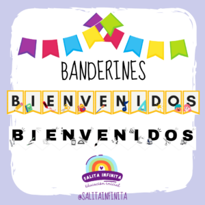 Banderines bienvenidos