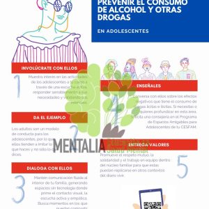 SUGERENCIAS PARA PREVENIR EL CONSUMO DE OH Y OTRAS DROGAS (MENTALIA - SALUD MENTAL)