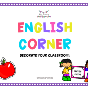 English Corner Decoración de Sala