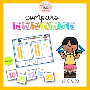 Comparo números del 10 al 30