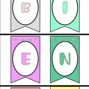 BANDERIN BIENVENIDOS