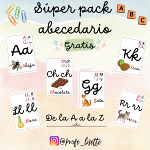 Tarjetas Abecedario