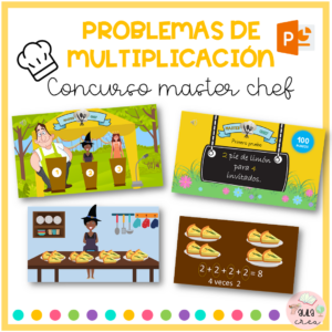 Problemas multiplicativos "Concurso Master chef"