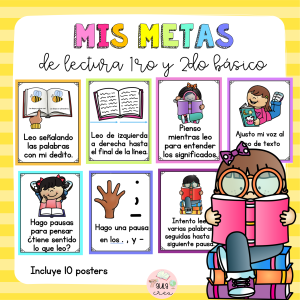 Mis metas de lectura 1ro y 2do básico