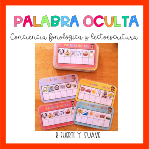 Palabra oculta: palabras con R fuerte y suave