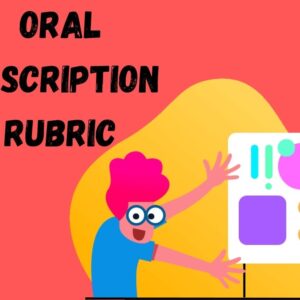 Rúbrica Oral Description (Inglés)