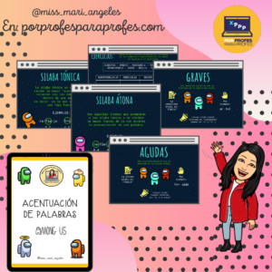 Acentuación de palabras con Among Us