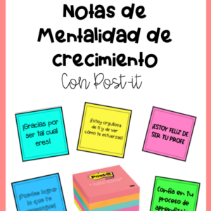Notas de mentalidad de crecimiento