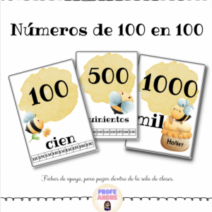 Números de 100 en 100
