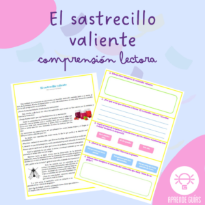 Comprensión lectora “El sastrecillo valiente”