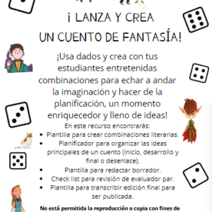 ¡Lanza y crea un cuento de fantasía!