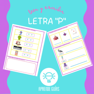 Leer y escribir la letra P