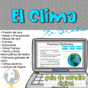 El clima guía de estudio digital