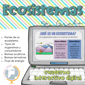 Ecosistemas cuaderno interactivo digital
