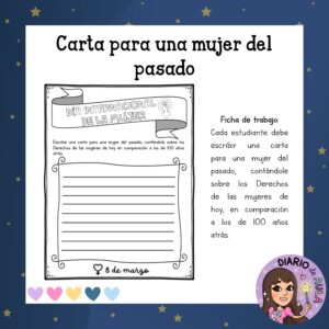 Fichas "Día Internacional de la mujer