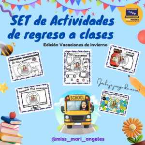 ❄🌧☂ Actividades de vuelta a clases ☂🌧❄