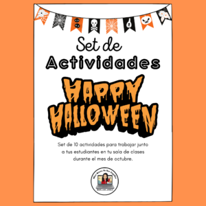🎃 Set de 10 actividades “Halloween”🎃