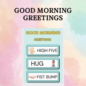 Good morning greetings