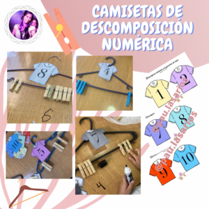 camisetas de descomposición numérica