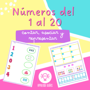 Contar, asociar y representar números del 1 al 20