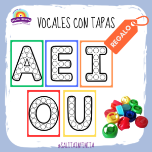 Vocales con tapas