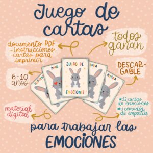 Juego de cartas emociones