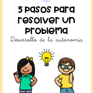 Pósters 5 pasos para resolver un problema