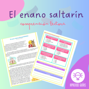 Comprensión lectora: “El enano saltarín”