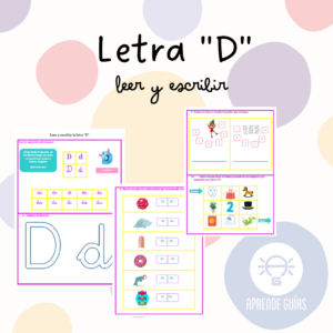 Leer y escribir la letra D