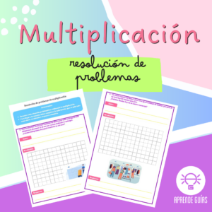 Resolución de problemas de multiplicación