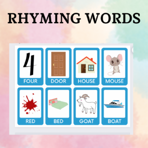Rhyming words