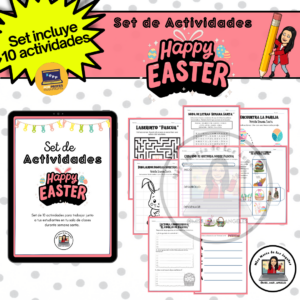• Set de 10 actividades “Happy Easter”