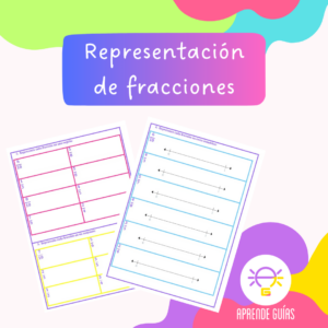 Representación de fracciones