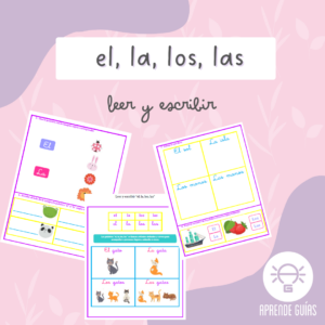 Leer y escribir "el,la, los, las"